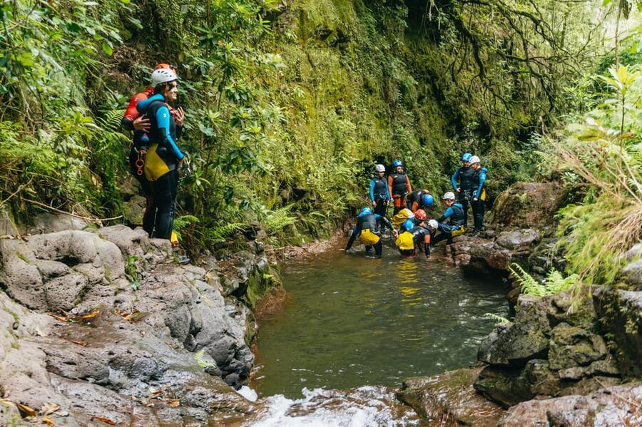 Madeira Canyoning Beginners – Easy & Fun Waterfall Adventure - Photos, Atmosphere, and the Human Side