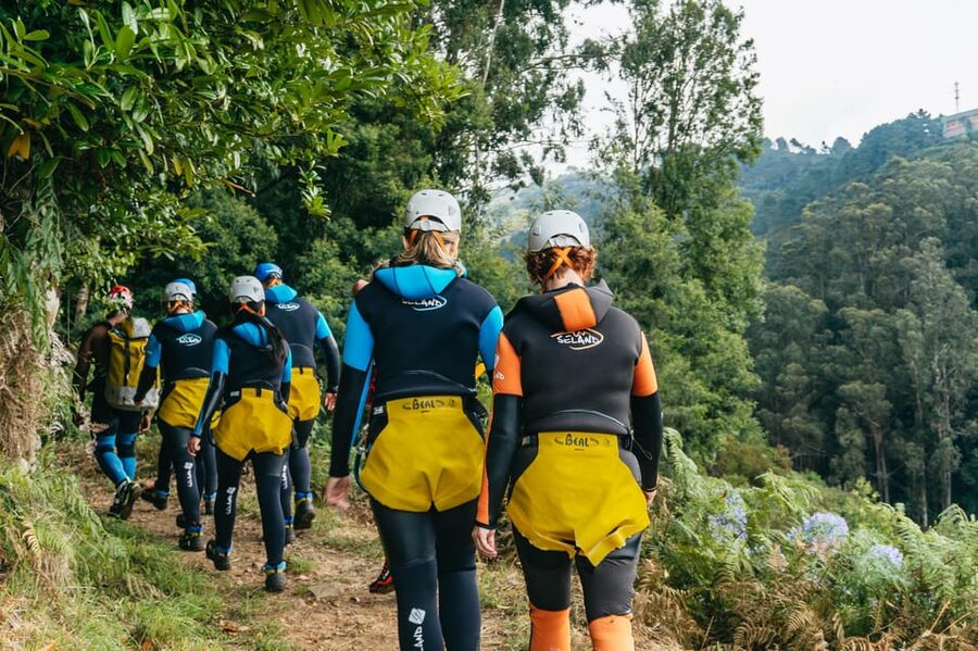 Madeira Canyoning Beginners – Easy & Fun Waterfall Adventure - The Fifteen-Minute Walk Into the Valley