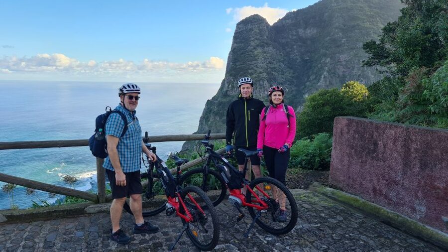 Madeira: Guided E-bike Tour of the North Coast - From hotel pickup to Boaventura