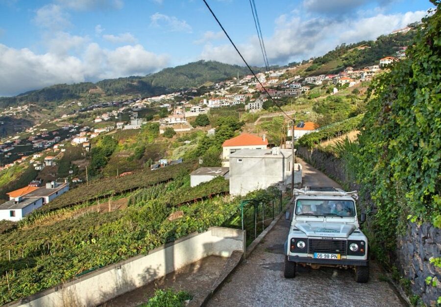 Madeira: Half-Day Nun's Valley and Sea Cliff Tour - Jardim da Serra and the off-road section