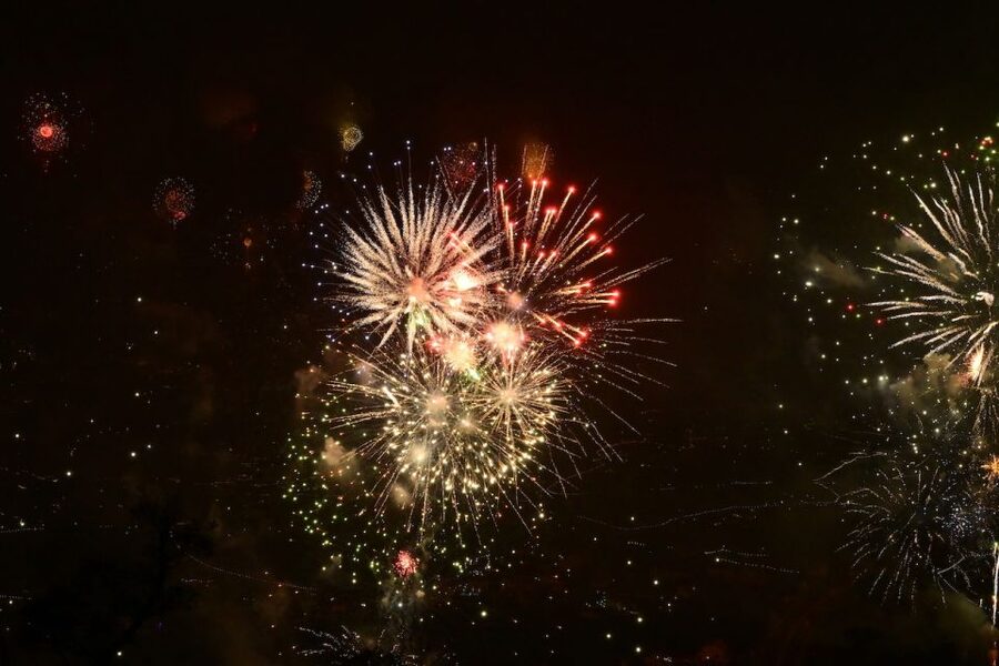 Madeira: New Years Eve Fireworks Catamaran Cruise - Leaving Funchal Marina at 11:00 PM