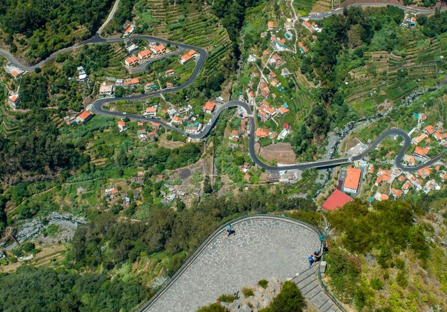 Madeira : Nun's Valleys and Pico Areeiro 4X4 Tour - The road to Curral das Freiras is part of the experience