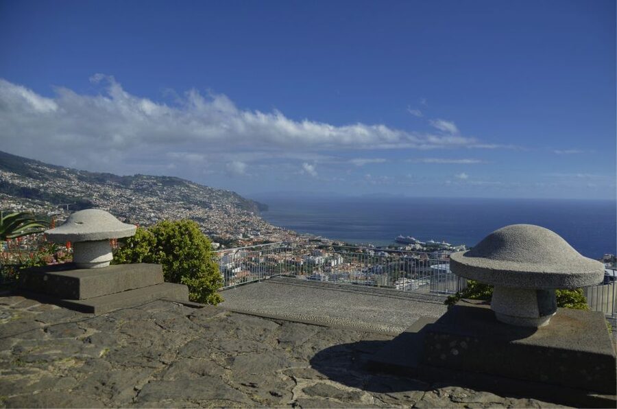 Madeira: Private Nuns Valley Tour by Tukxi - Pico dos Barcelos: your first look across Funchal