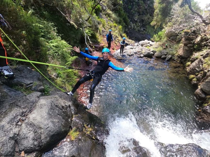 Madeira : Ribeira das Cales Canyoning (Level 1) - How much value you get for $80