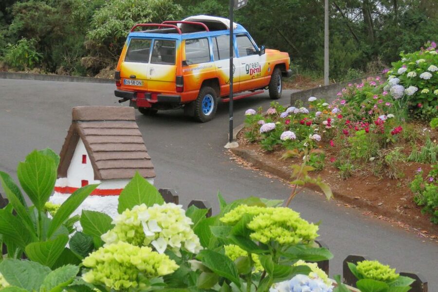 Madeira : Santana & Peaks full day tour by Open 4x4 - Into the Laurisilva forest and up to Riveiro Frio
