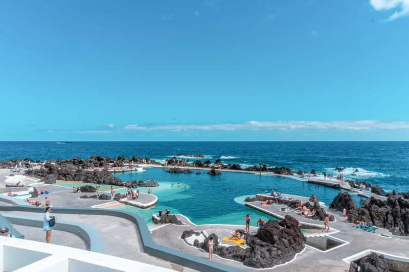 Madeira: Skywalk, Porto Moniz, Seixal, and Fanal 4WD Tour - Porto Moniz is the day’s main pause
