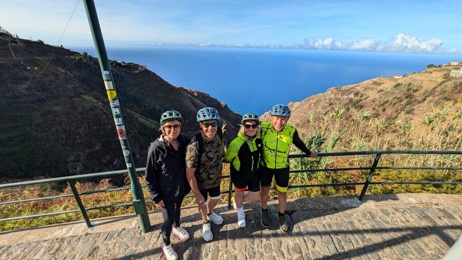 Madeira West coast: Guided Sightseeing E-Bike Tour - The westernmost point at Miradouro do Fio