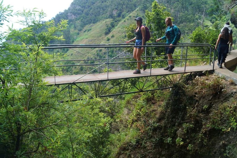 Madeira: Wet your hair in the amazing Levada Nova / Moinhos - The height issue is real