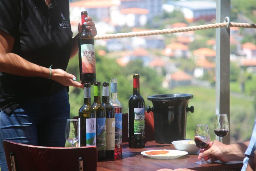 Madeira: Wine & Tapas, Cabo Girão Skywalk 4x4 Jeep Adventure - Cabo Girão: a glass floor with a serious drop
