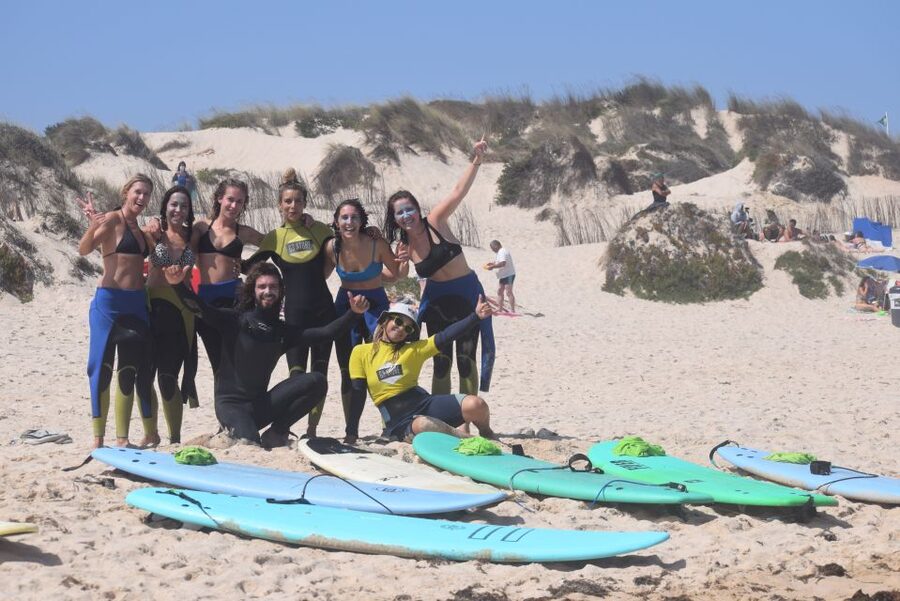 Peniche: Surfing Lessons for all surf levels - Small group or private coaching?