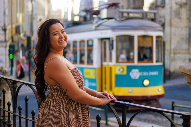 Photoshoot with a Local Professional Photographer in Lisbon - Portas do Sol looks across Alfama