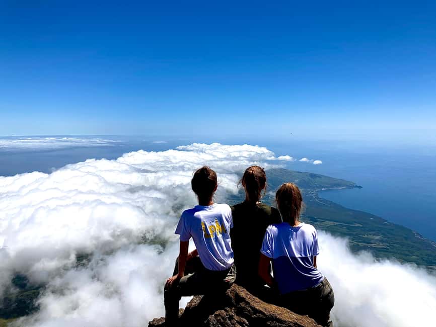Pico island: Climb Mount Pico, highest mountain in Portugal - Weather can decide the day