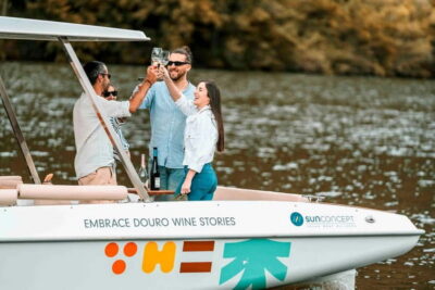 Douro River Solar Boat Tour with Wine Tasting