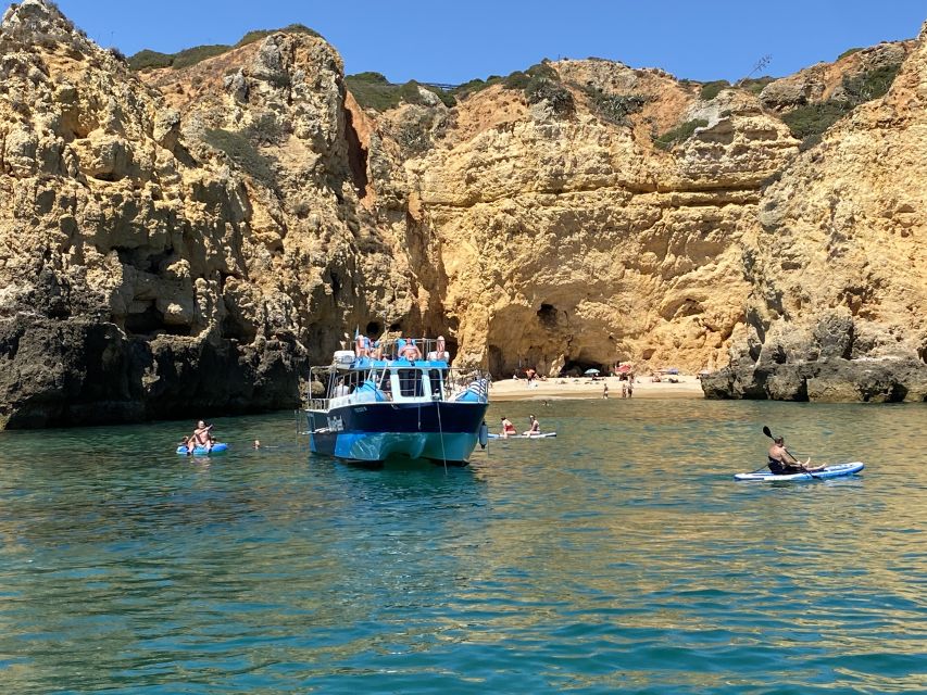 Ponta da Piedade: Half-Day Cruise with Lunch from Lagos - Leaving Lagos by boat