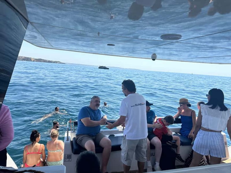 Portimão: Benagil Caves & Golden Coast Eco Catamaran Tour - The summer swim stop, and when you will miss it
