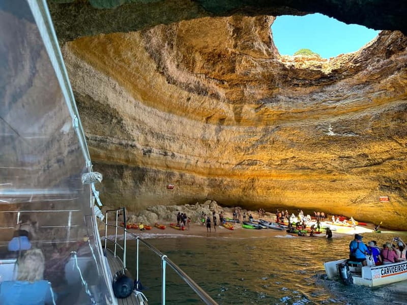 Portimão: Benagil Caves & Golden Coast Eco Catamaran Tour - What the crew and boat do well