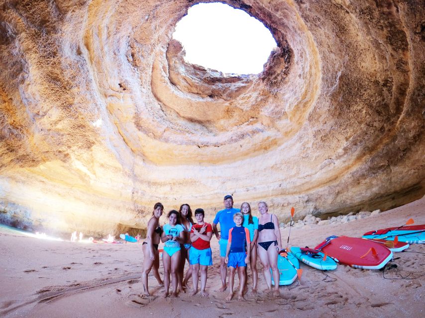 Portimão: Benagil Caves Speedboat and Kayak Guided Tour - Paddling into Benagil Cave