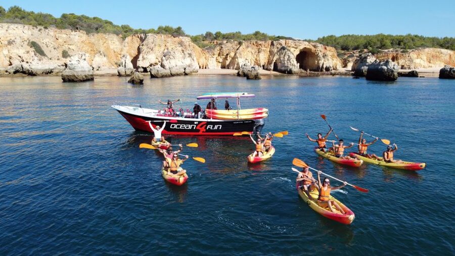 Portimão: Benagil Caves Speedboat and Kayak Guided Tour - Safety, weather, and the fine print that matters