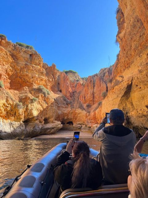 Portimao: Boat trip to the Benagil Cave - Carvoeiro and Algar Seco by boat