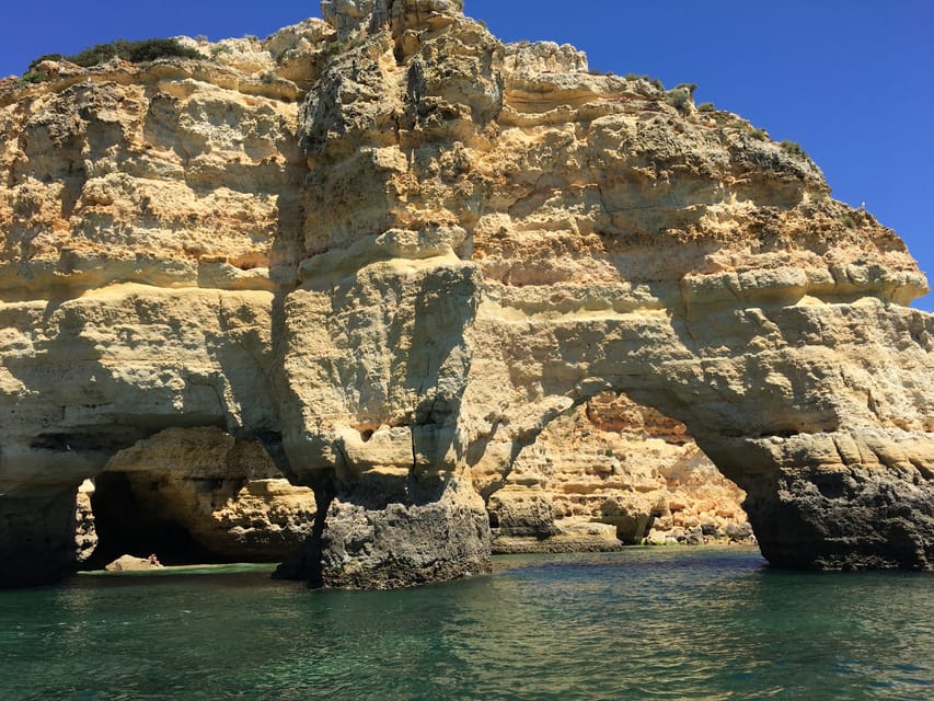 Portimão: Caves, Benagil and Algarve Coastline Boat Tour - A small boat makes a real difference