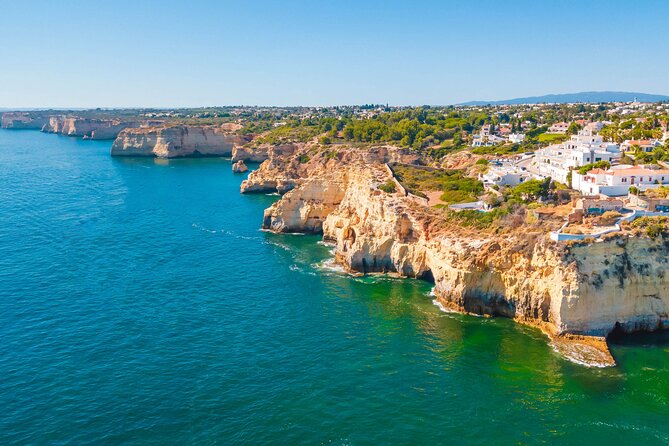 Portimão:Embark on Nature•Benagil and Dolphins•Biologist on board - Benagil Cave from the boat