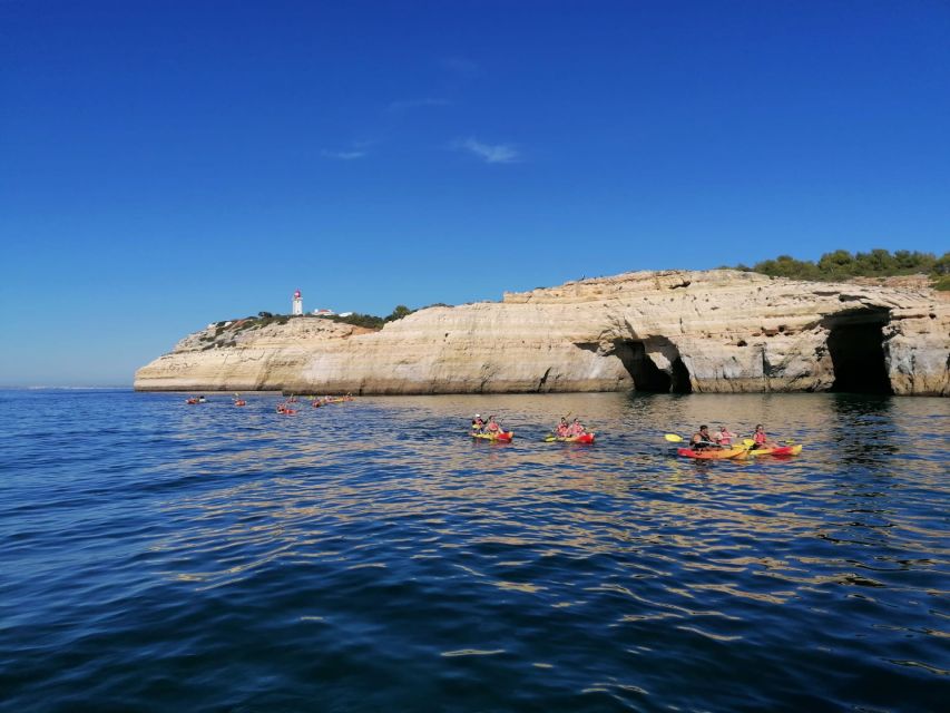 Portimão: Kayak Tour of Benagil Caves - Getting into the sit-on-top kayaks