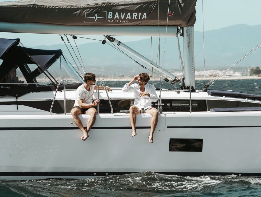 Portimao: Luxury Sail-Yacht Cruise with Sunset Option - Swimming and paddleboarding stops