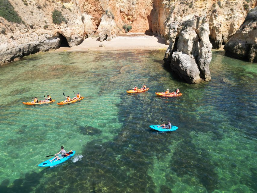 Portimão: Small Group Kayak Cave and Cliff Tour - Starting at Praia do Vau