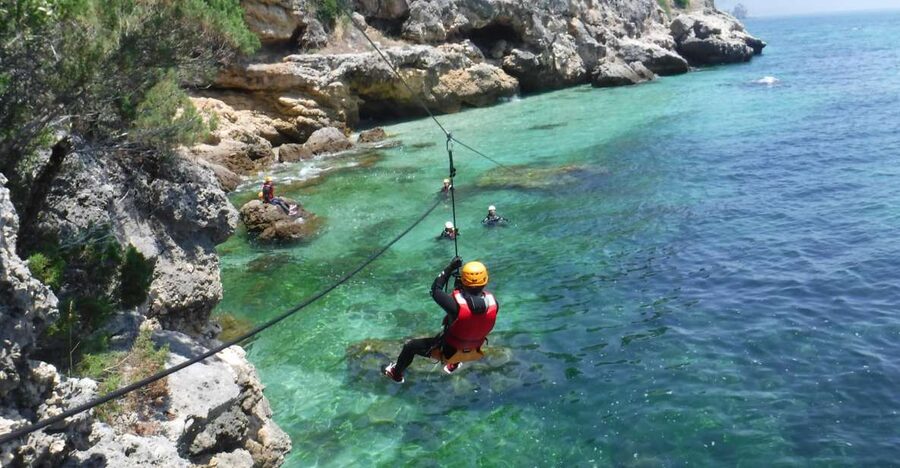 Portinho da Arrábida: Coasteering Boat Tour - Starting at Portinho da Arrábida Beach