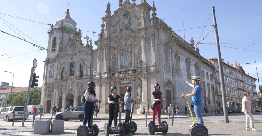 Porto: 2-Hour City Highlights Guided Segway Tour - Porto Cathedral and the upper historic center