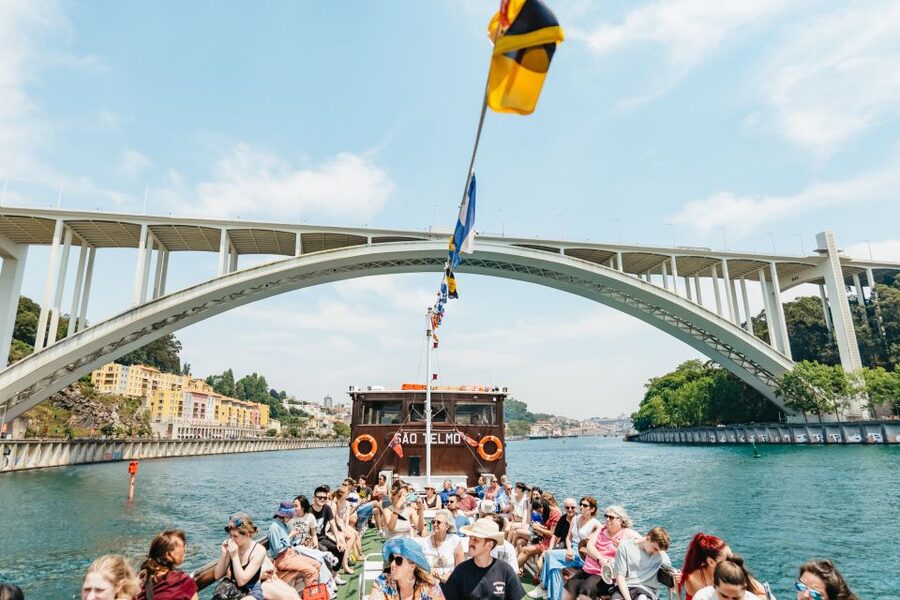 Porto: 6 Bridges Douro River Cruise - The former Port wine boat