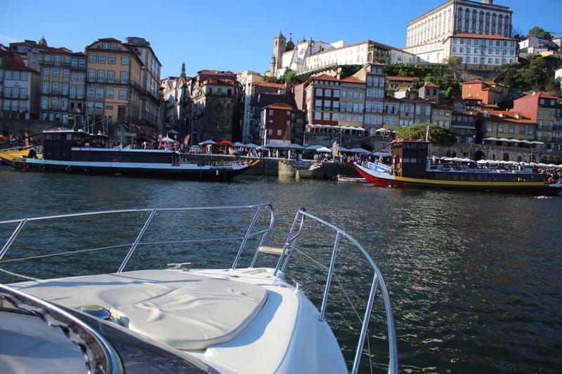 Porto: 6 Bridges Yacht Cruise with Local Wine & Snacks - Wine and regional snacks, served at an easy pace