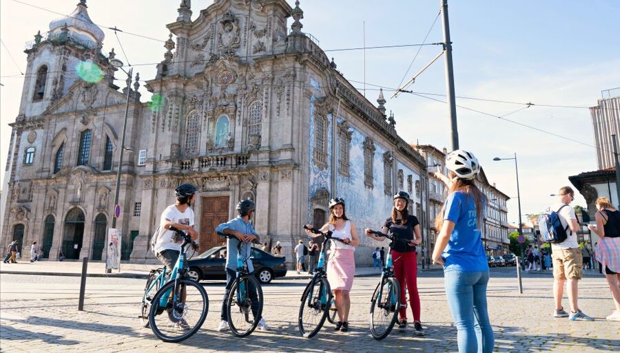 Porto: City Highlights 3-Hour Guided Electric Bike Tour - Ribeira’s lanes and riverfront views