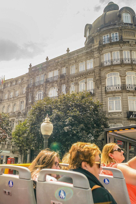 Porto: City Sightseeing Hop-On Hop-Off Bus Tour - Blue Line: Gaia, port lodges, and hillside views