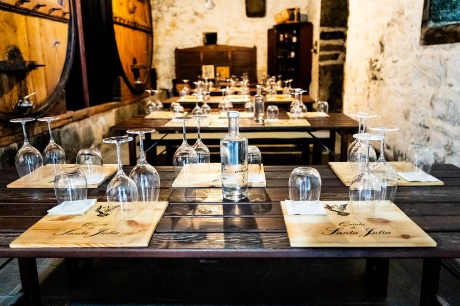 Porto: Douro Valley Tour with Lunch, Boat Cruise & Tastings - Lunch in a wine cellar