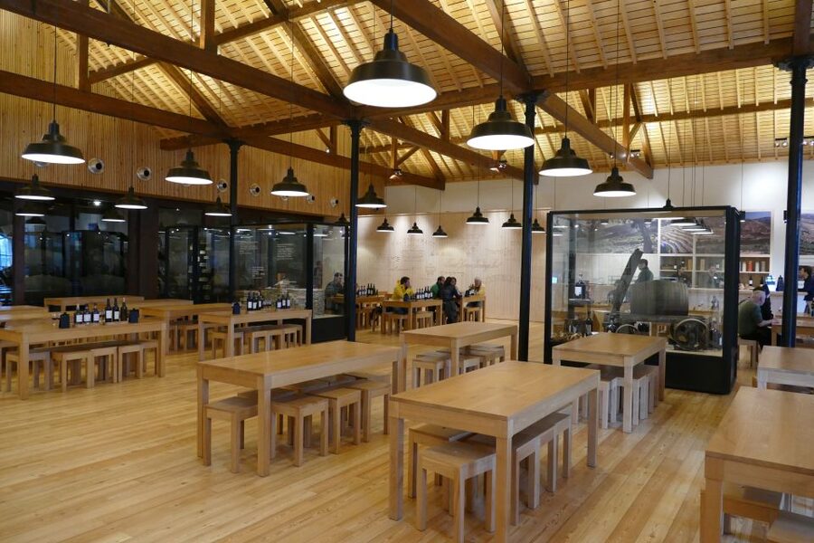 Porto: Graham's Port Lodge Tour with Premium Wine Tastings - The terrace view is part of the experience