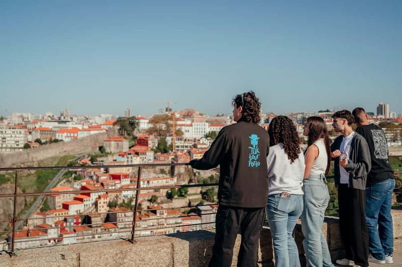 Porto Half Day Tuk Tuk Tour Clérigos, Seaside and Viewpoints - The Bolsa area and the route toward Gaia