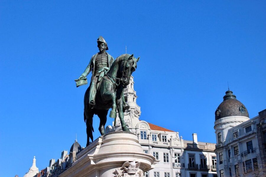 Porto: Historic City Center Walking Tour - Walking toward the Douro and Ribeira