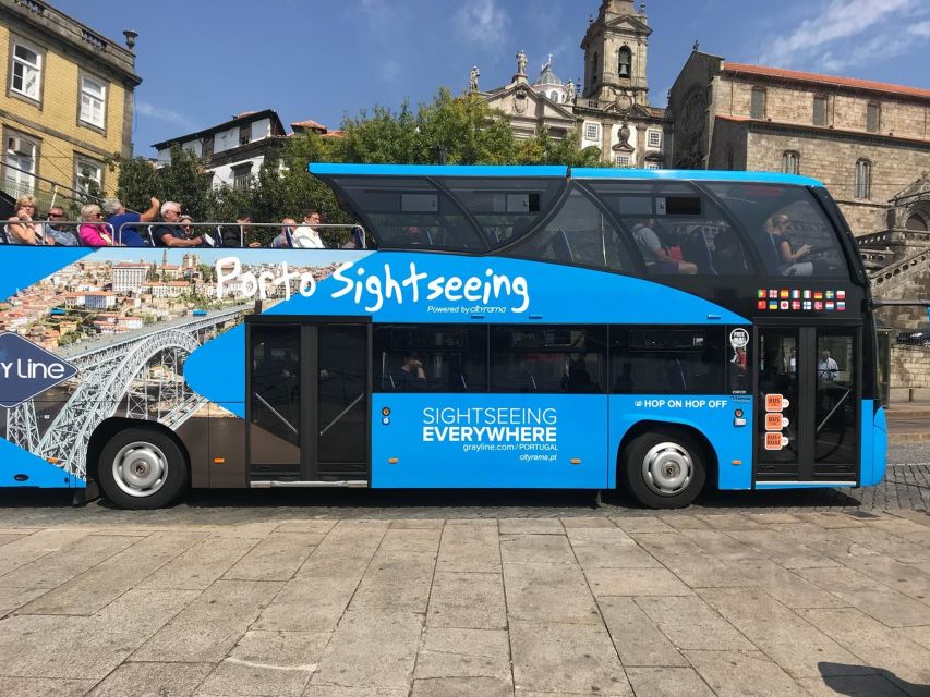 Porto: Hop-on Hop-off Bus with Optional Cruise & Wine Cellar - The Blue Line connects gardens, culture, and the Atlantic