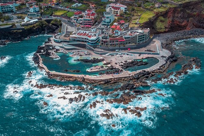 Porto Moniz, Seixal, Fanal Forest, Cliff Skywalk in Open Roof 4X4 - The 4x4 ride: thrilling, cramped, and weather dependent