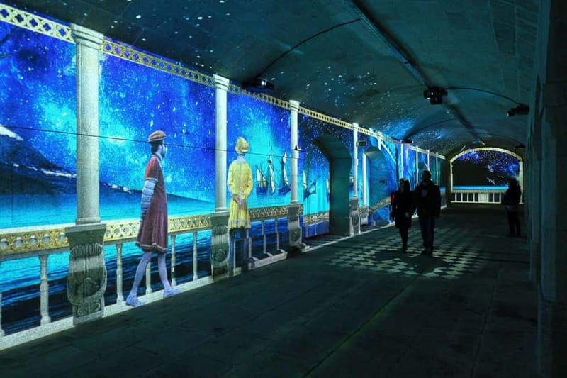 Porto: Porto Legends The Underground Experience - How the projections and music shape the visit