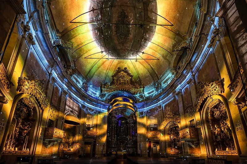Porto: Spiritus Multimedia Show Entry Ticket - A 30-Minute Journey Through Light and Sound