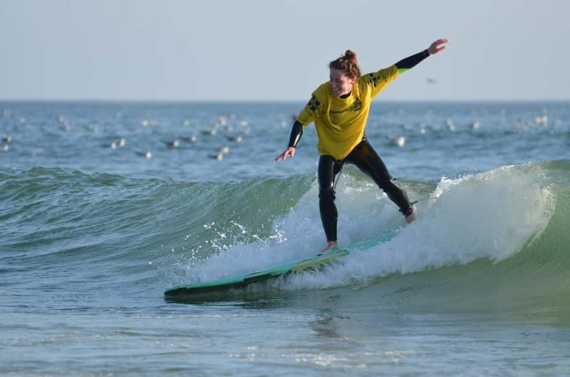 Porto: Surf Lesson with the First Surf School in Porto! - Sand practice: learning the movements before the waves