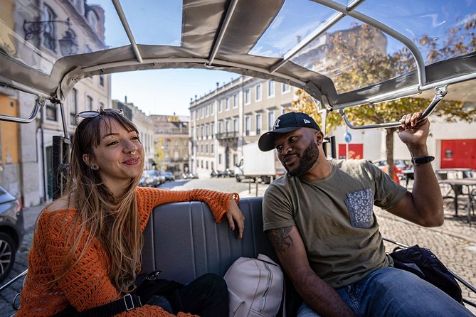 Private Lisbon Sightseeing Tuk-Tuk Tour: Alfama, Belém & More - Starting at Restauradores and moving through central Lisbon