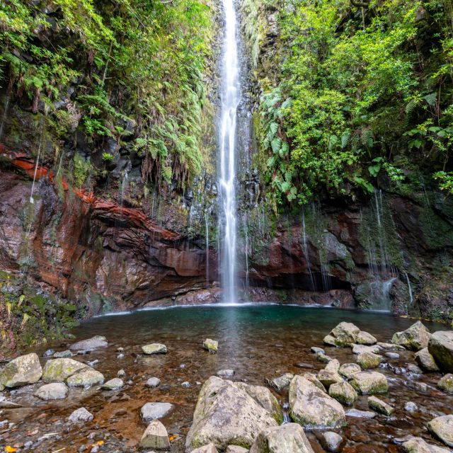 Rabaçal: 25 Fontes & Risco Levada Transfer Self-guided Hike - The shared van from Madeira’s south coast