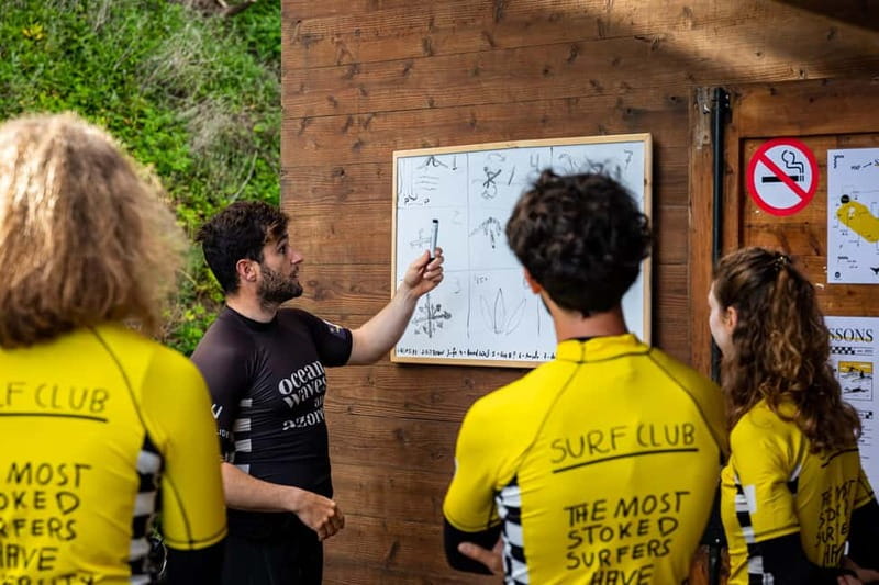Ribeira Grande, Azores: Group Surf Lessons - Your first 20 minutes: safety, warm-up, and ocean basics