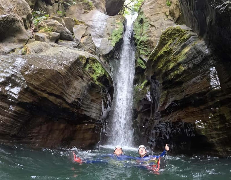 São Miguel: AdventurePark Canyoning Salto do Cabrito, Azores - Photos and videos without carrying a phone