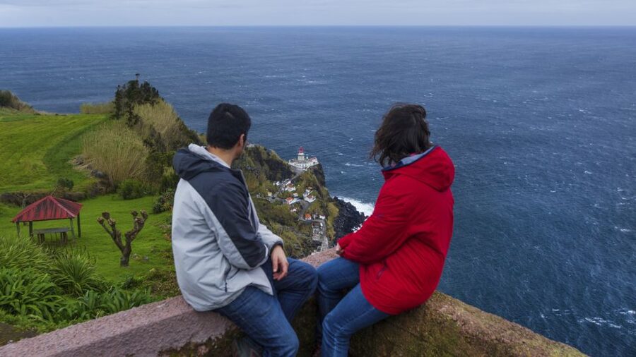 São Miguel East: Full-Day Van Tour with Lunch - Santa Iria Lookout starts the day above the north coast