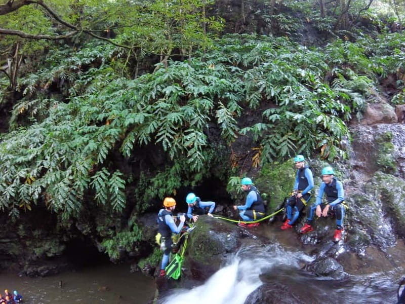 Sao Miguel: Ribeira dos Caldeiroes Canyoning Experience - Canyoning in Ribeira dos Caldeirões: What Makes the Setting Special