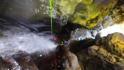 Ribeira dos Caldeiroes Canyoning Experience